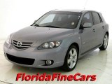 2004 Titanium Gray Metallic Mazda MAZDA3 s Hatchback #25709797