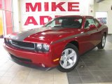 2010 Inferno Red Crystal Pearl Dodge Challenger SE #25752198