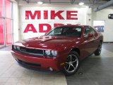2010 Inferno Red Crystal Pearl Dodge Challenger SE #25752199