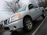 2008 Radiant Silver Nissan Titan SE Crew Cab #25752541