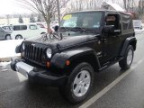 2008 Black Jeep Wrangler Sahara 4x4 #25752552