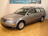 2003 Silverstone Grey Metallic Volkswagen Passat GL Wagon #25752560