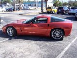2006 Daytona Sunset Orange Metallic Chevrolet Corvette Coupe #25752249