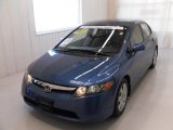 2008 Royal Blue Pearl Honda Civic LX Sedan #25752410