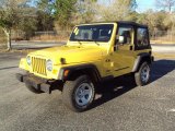 2006 Solar Yellow Jeep Wrangler X 4x4 #25752426