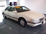 Ivory White Cadillac Seville in 1997
