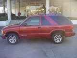 1999 Dark Cherry Red Metallic Chevrolet Blazer LS #25792904