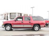 2002 Redfire Metallic Chevrolet Suburban 1500 LS 4x4 #25792776