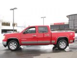 2009 Fire Red GMC Sierra 1500 SLE Crew Cab 4x4 #25792780