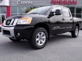 2010 Galaxy Black Nissan Titan SE Crew Cab 4x4 #25792638