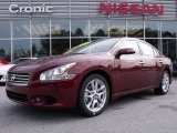 2010 Tuscan Sun Red Nissan Maxima 3.5 SV #25792640