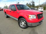 2006 Bright Red Ford F150 XLT SuperCab #25792652