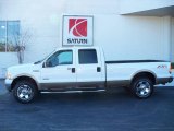 2007 Oxford White Clearcoat Ford F250 Super Duty Lariat Crew Cab 4x4 #25792952