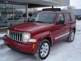 2008 Inferno Red Crystal Pearl Jeep Liberty Limited 4x4 #25792700
