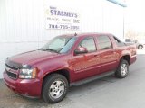 2007 Sport Red Metallic Chevrolet Avalanche LT 4WD #25792856