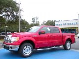 2010 Red Candy Metallic Ford F150 Lariat SuperCrew #25792562