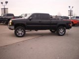 2005 Black Chevrolet Silverado 1500 LS Extended Cab 4x4 #25792982