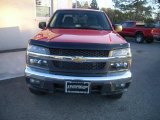 2005 Victory Red Chevrolet Colorado Z71 Extended Cab 4x4 #25792748