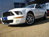 2008 Performance White Ford Mustang Shelby GT500 Coupe #25841526