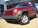 2006 Inferno Red Pearl Jeep Liberty Sport 4x4 #25841554