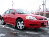 2009 Victory Red Chevrolet Impala LS #25841443
