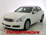 2007 Ivory Pearl Infiniti G 35 Sedan #25891030