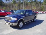 2007 Dark Blue Pearl Metallic Ford F150 Lariat SuperCrew 4x4 #25891248