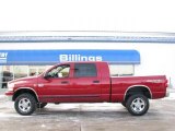 2008 Inferno Red Crystal Pearl Dodge Ram 2500 SXT Mega Cab 4x4 #25920484