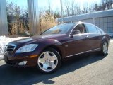 Barolo Red Metallic Mercedes-Benz S in 2007