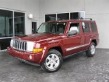 2007 Red Rock Pearl Jeep Commander Limited #25920107
