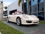 Cream White Porsche Boxster in 2010