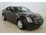 2009 Black Cherry Cadillac CTS Sedan #25964848