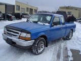 1999 Bright Atlantic Blue Metallic Ford Ranger XLT Extended Cab #25964704