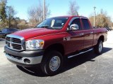 2007 Inferno Red Crystal Pearl Dodge Ram 2500 SLT Quad Cab 4x4 #25964880