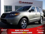 2007 Natural Khaki Green Hyundai Santa Fe GLS 4WD #25964596