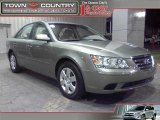 2009 Natural Khaki Green Hyundai Sonata GLS #25964768