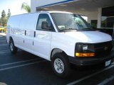 2009 Summit White Chevrolet Express 2500 Extended Cargo Van #25964784