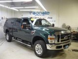 2008 Forest Green Metallic Ford F350 Super Duty Lariat Crew Cab 4x4 #25999718