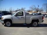 2008 Silver Birch Metallic GMC Sierra 1500 Regular Cab #25999389