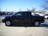 2008 Galaxy Black Nissan Titan SE Crew Cab #25999395