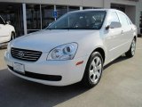 2008 Clear White Kia Optima LX #26000005