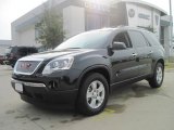 2010 Carbon Black Metallic GMC Acadia SLE #25999906