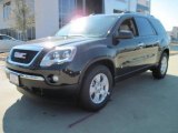 2010 Carbon Black Metallic GMC Acadia SLE #25999918