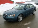 2007 Aqua Blue Hyundai Sonata SE V6 #25999752