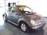 2002 Platinum Grey Metallic Volkswagen New Beetle GLS Coupe #25999424