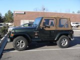 1998 Moss Green Pearl Jeep Wrangler Sahara 4x4 #25999760