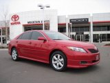 2007 Barcelona Red Metallic Toyota Camry SE #25999431