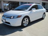 2007 Taffeta White Honda Civic EX Sedan #26000050