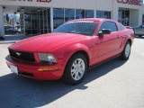 2008 Torch Red Ford Mustang V6 Deluxe Coupe #25999981