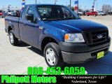 2007 Dark Blue Pearl Metallic Ford F150 XL Regular Cab #25999778